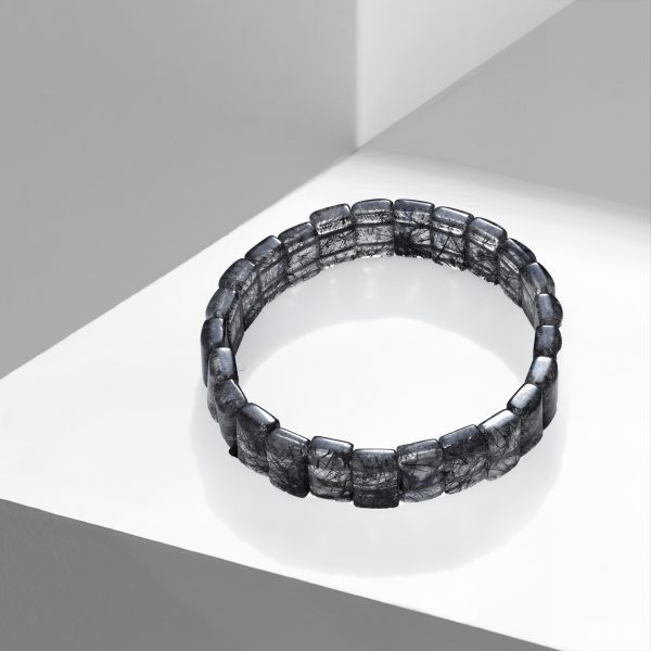 Hebes Black Rutilated Quartz Bracelet HC90100L
