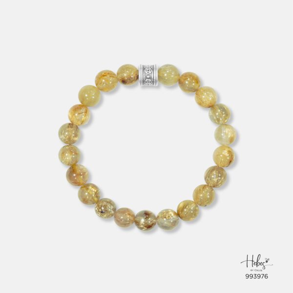 The Emperor Yellow Rutilated Quartz Bracelet 993976