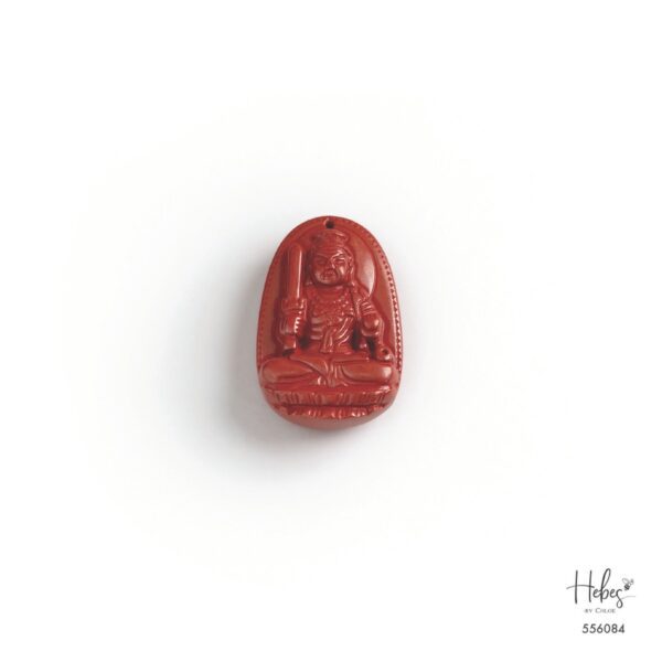 Cinnabar Acala (Fudō Myōō) Buddha Pendant 556084