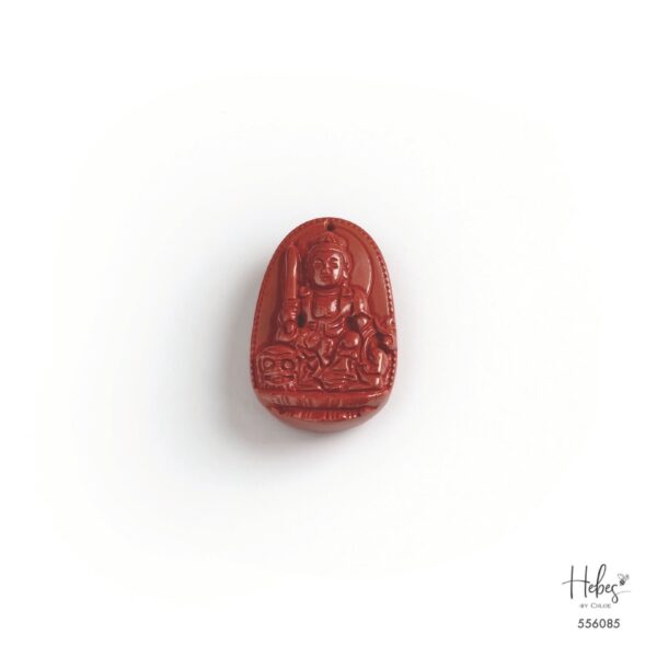 Cinnabar Manjushri Bodhisattva Pendant 556085