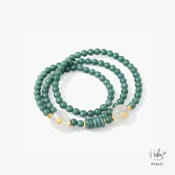 Three -Wraps Turquoise Bracelet 994630