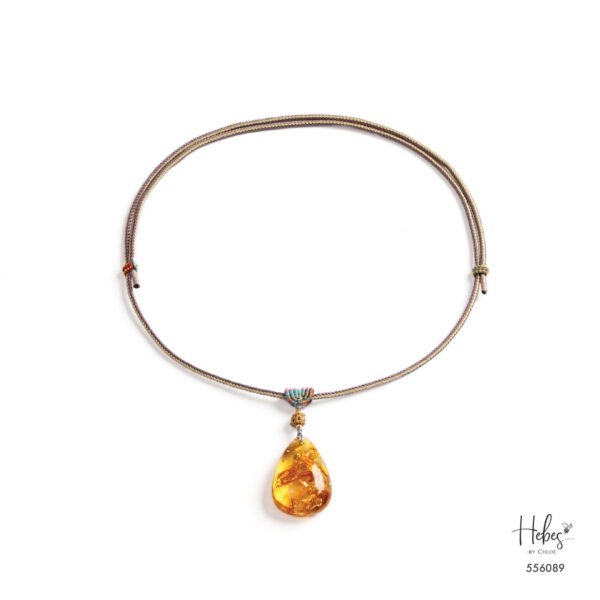 Amber Sun Drop Necklace 556089