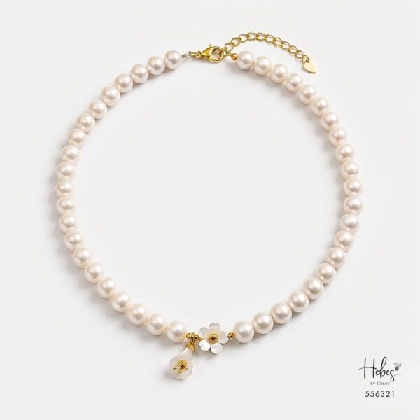 Opaline Petal Akoya Pearl Necklace 556321