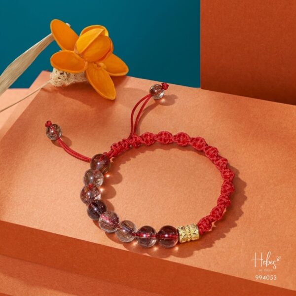 Mantra Red Rutilated Quartz Bracelet 994053