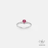 Ruby 14K Gold Diamond Ring HC550146