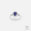 Sapphire 14K Gold Diamond Ring HC550213