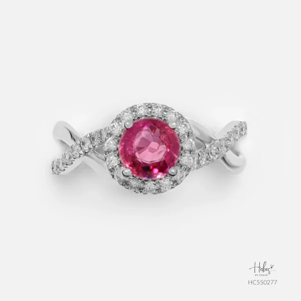Ruby 14K Gold Diamond Ring HC550087 HC550277