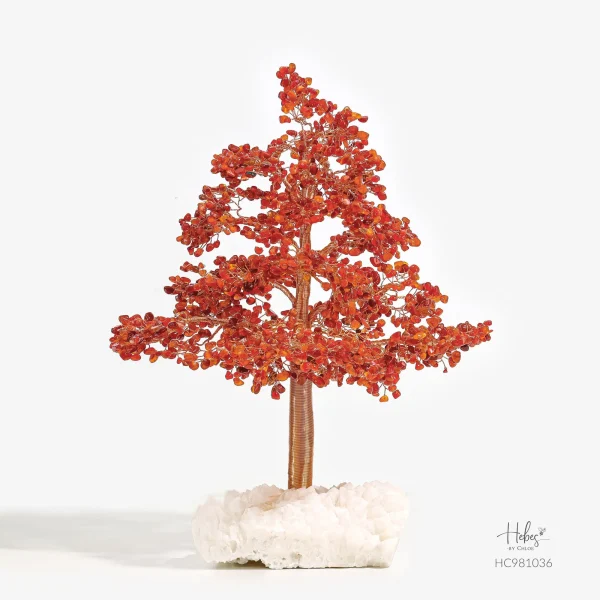 Hebes Feng Shui Tree Red Agate Large HC981036