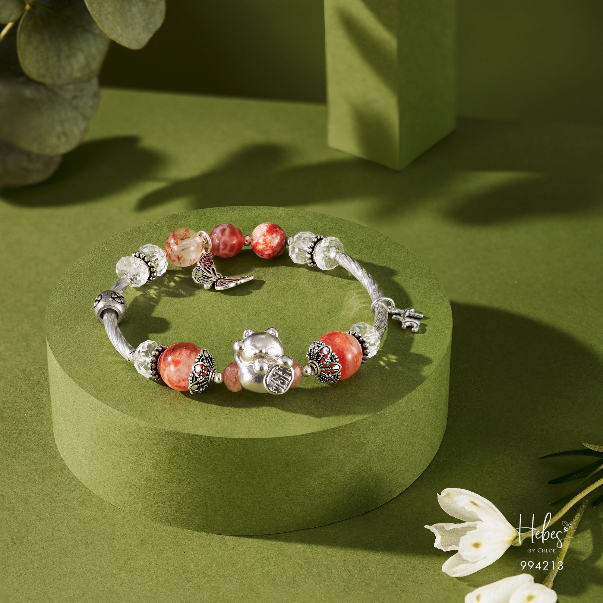 Fortuna Orange Lodolite Blessing Bracelet 994213